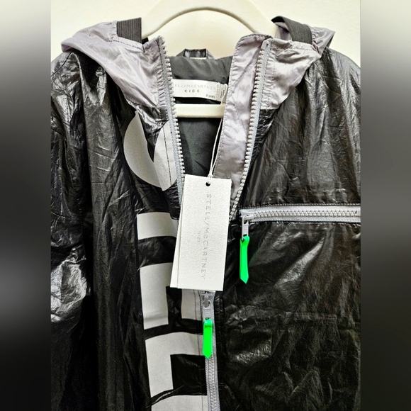 Authentic Stella McCartney Kids logo-print track jacket Ultra-thin breathable - Picture 3 of 15